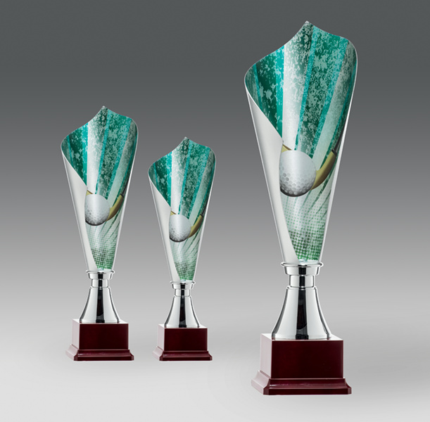 Puchar   Statuetka golf, ø17, h.52 (produkt niedostępny) puchary statuetki medale