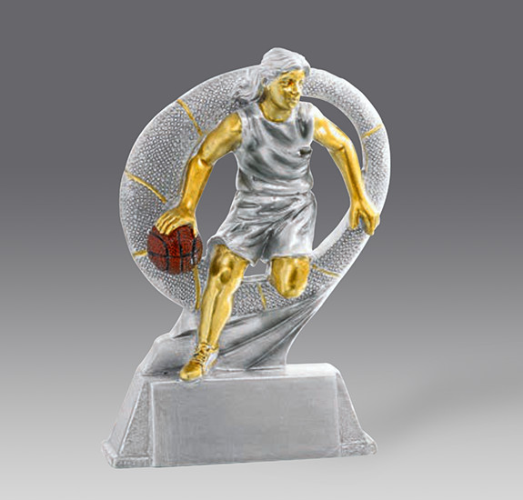 statuetka koszykwka kobiet, h.17 (stara kolekcja) puchary statuetki medale