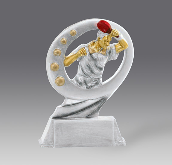 statuetka tenis stoowy mczyzn, h.17 (stara kolekcja) puchary statuetki medale